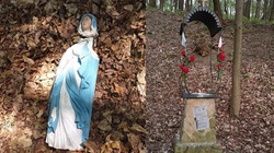 Bochnia. Zdewastowano figurkę Matki Bożej Niepokalanie Poczętej z roku 1880 - miniaturka