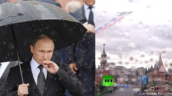 Pogoda pod zdechłym psem nad Moskwą w trakcie defilady 9. maja? - miniaturka