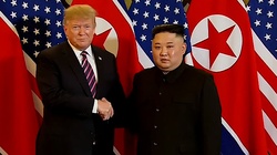 Będzie przełom? Początek spotkania Donald Trump - Kim Dzong Un - miniaturka